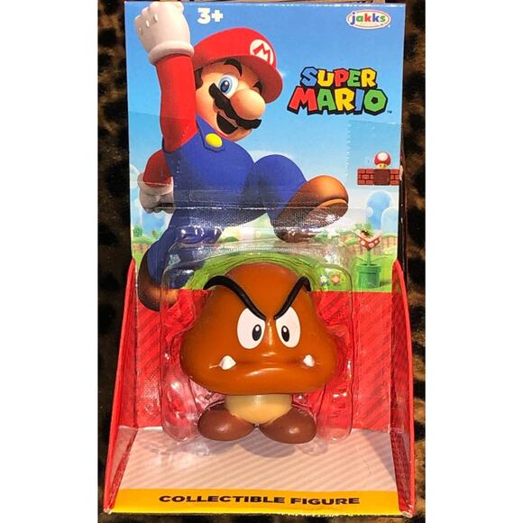 Super Mario 2.5" Goomba Collectible Figure from World of Nintendo - Picture 1 of 1